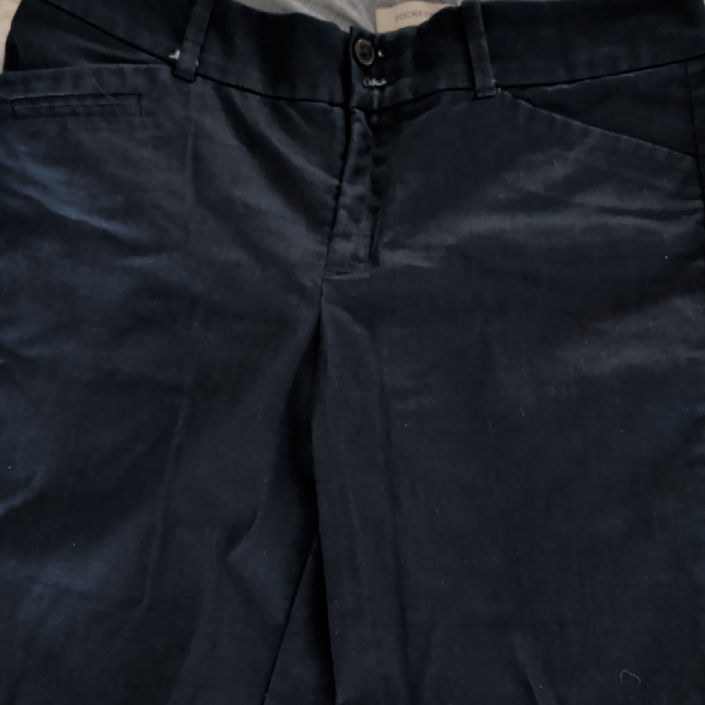 Navy Bermuda Shorts Dockers Women's
